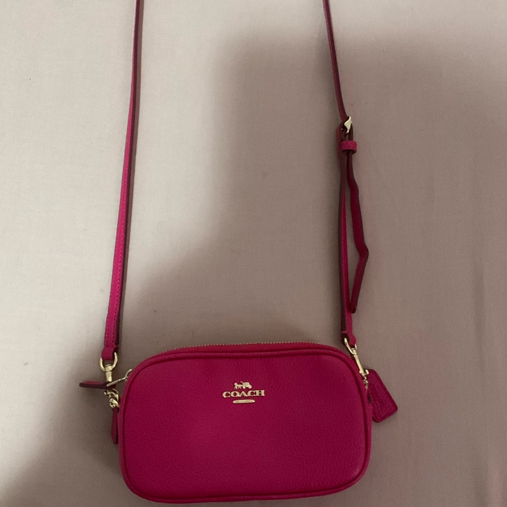 Coach pink bag💗